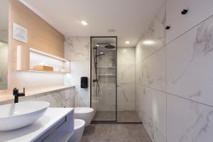 Koupelna v ubytování Hotel Jurmala Spa