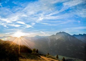 Paesaggio naturale nelle vicinanze dell'affittacamere