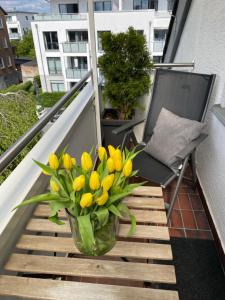 Balkón nebo terasa v ubytování Hotel KAUP