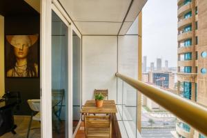 Balkón nebo terasa v ubytování The Smart Concierge - Elite residence