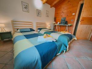 Postel nebo postele na pokoji v ubytování The Green Trail - Rooms