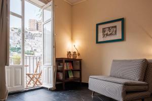 Posezení v ubytování Casa Catalé