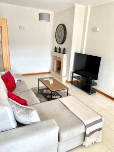 TV a/nebo společenská místnost v ubytování Apartamento Rio Vez