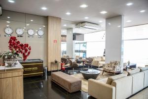 Posezení v ubytování Grande Hotel Ipatinga