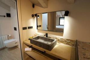 Koupelna v ubytování Cal Rus Apartament 3