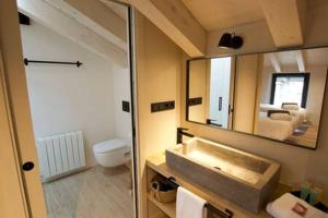 Koupelna v ubytování Cal Rus Apartament 3