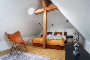 Posteľ alebo postele v izbe v ubytovaní H Aparthotel