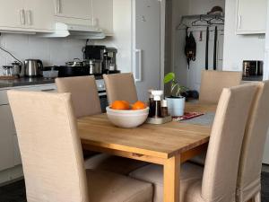 A cozinha ou cozinha compacta de Room in a private apartment