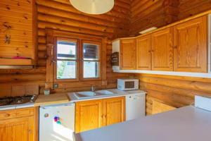Kuchyňa alebo kuchynka v ubytovaní La Cabane de Bajanda + 9 fotografií