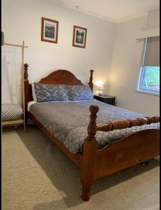 Ένα ή περισσότερα κρεβάτια σε δωμάτιο στο Mountain Lodge - sleeps 10