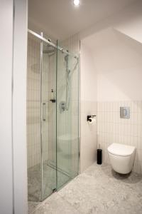 Kúpeľňa v ubytovaní Ołowianka B&B