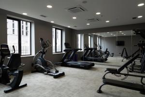 Fitness centrum a/nebo fitness zařízení v ubytování Akhaltsikhe Inn
