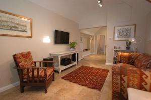 A seating area at The Old Surgery 