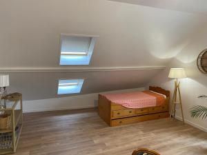 Postel nebo postele na pokoji v ubytování L'ancien Hôtel du vieux Cèdre + 12 fotografií