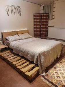 Letto o letti in una camera di Friends Hostel