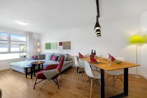 Posezení v ubytování Ferienwohnung Ascona Vista Verde