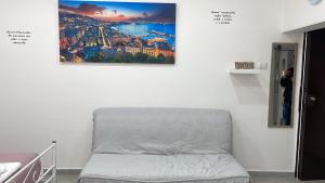 Posezení v ubytování Una Notte a Napoli