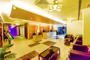 Istumisnurk majutusasutuses Swosti Grand Bhubaneswar