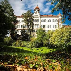 Zahrada ubytování Ferienwohnungen Waldenburg