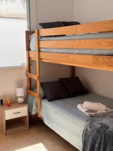 Postel nebo postele na pokoji v ubytování Apartamento Los Peces
