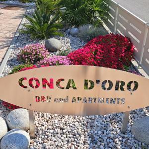 Certifikát, hodnocení, plakát nebo jiný dokument vystavený v ubytování Conca d'oro B&B and Apartments