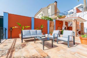 Balkon lub taras w obiekcie Mediterráneo Outdoor Pool