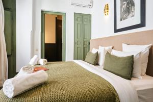 Postel nebo postele na pokoji v ubytování Riad Dar Nakous