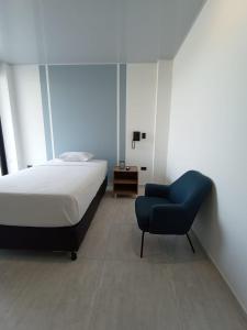 Postel nebo postele na pokoji v ubytování RB Hotel