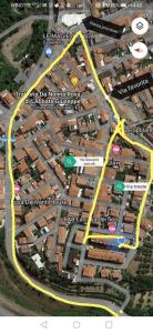 Letecký snímek ubytování La casa dei fiori 2.0