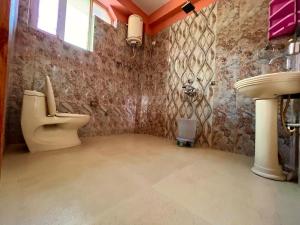A bathroom at 3 Bedroom Luxury Villa With Scenic Mountain View Manali
