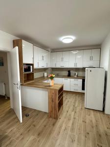 Eldhús eða eldhúskrókur á Apartment Athens