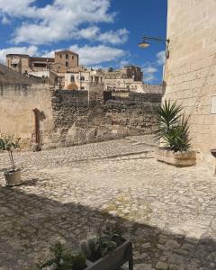 a view of a cityasteryasteryasteryasteryasteryasteryasteryasteryasteryasteryastery at Stone House in Matera