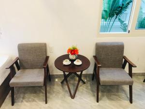 Posezení v ubytování Kalia Hotel