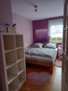 Postel nebo postele na pokoji v ubytování Ferienhaus Karla