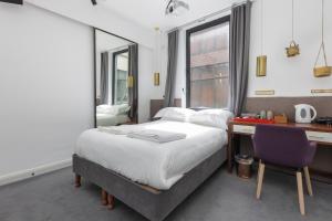 Кровать или кровати в номере ART B&B