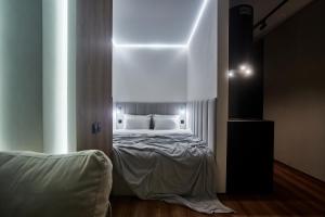 Postel nebo postele na pokoji v ubytování Apart Hotel Acropolis