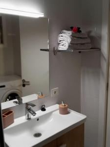 Koupelna v ubytování Céntrico y encantador estudio en Puerto de la Cruz