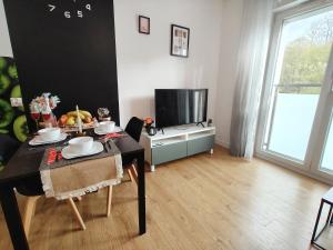 Μια τηλεόραση ή/και κέντρο ψυχαγωγίας στο Aura Grand Apartament