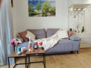 Χώρος καθιστικού στο Aura Grand Apartament