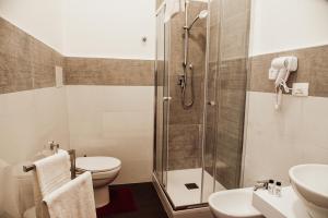 Koupelna v ubytování B&B Art