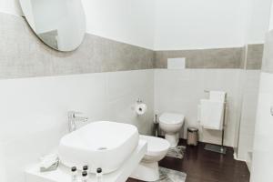 Koupelna v ubytování B&B Art