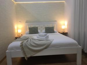Posteľ alebo postele v izbe v ubytovaní Croatia_Zagreb Apartment