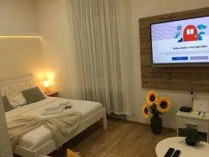 Posteľ alebo postele v izbe v ubytovaní Croatia_Zagreb Apartment