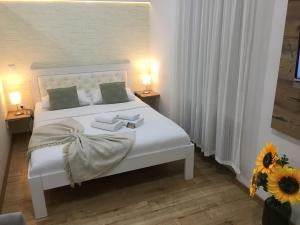 Posteľ alebo postele v izbe v ubytovaní Croatia_Zagreb Apartment