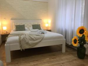 Posteľ alebo postele v izbe v ubytovaní Croatia_Zagreb Apartment