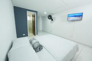 Postel nebo postele na pokoji v ubytování Casa Host 72