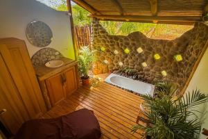 Zahrada ubytování Sundancefamily Paradise Villa