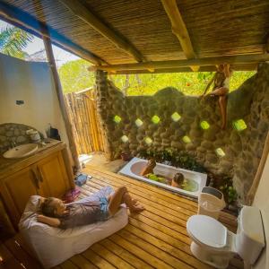 Koupelna v ubytování Sundancefamily Paradise Villa