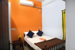 Ένα ή περισσότερα κρεβάτια σε δωμάτιο στο Reedham home stay