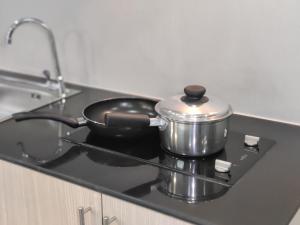 A cozinha ou cozinha compacta de The Cozy, 1 Bedroom Plus, Condo, Ayutthaya